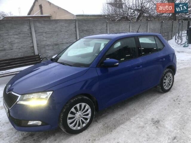 Синій Шкода Фабія, об'ємом двигуна 1 л та пробігом 62 тис. км за 8700 $, фото 1 на Automoto.ua
