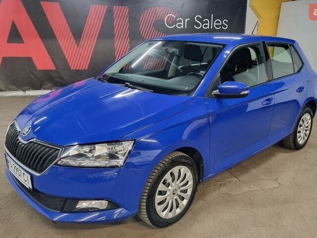 Синий Шкода Фабия, объемом двигателя 1 л и пробегом 85 тыс. км за 8800 $, фото 1 на Automoto.ua