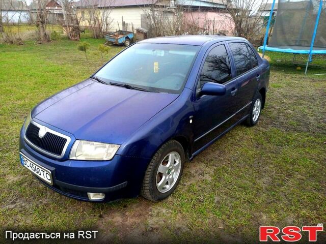 Синий Шкода Фабия, объемом двигателя 1.4 л и пробегом 0 тыс. км за 2600 $, фото 1 на Automoto.ua