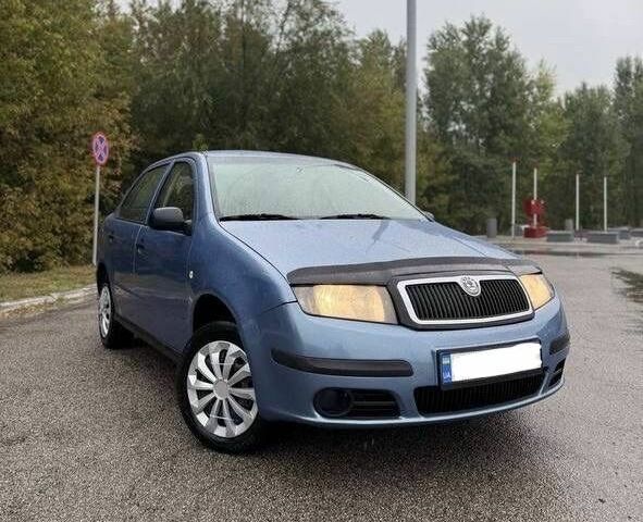 Синій Шкода Фабія, об'ємом двигуна 1.2 л та пробігом 200 тис. км за 3600 $, фото 1 на Automoto.ua