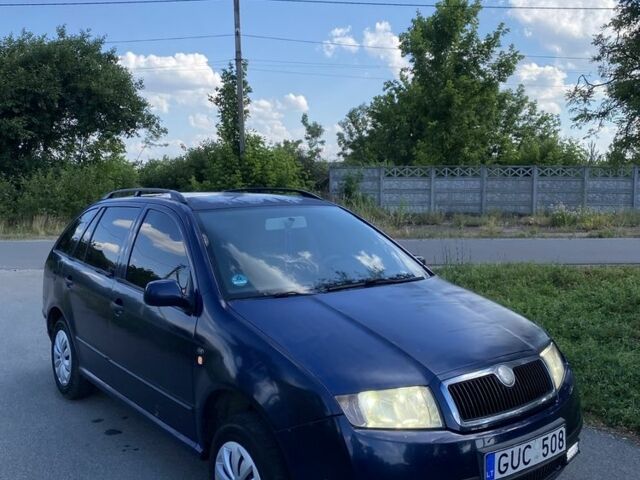 Синий Шкода Фабия, объемом двигателя 1.4 л и пробегом 3 тыс. км за 1700 $, фото 1 на Automoto.ua