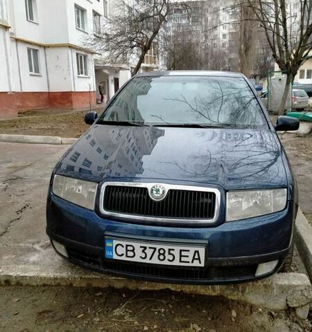 Синій Шкода Фабія, об'ємом двигуна 1.39 л та пробігом 333 тис. км за 3500 $, фото 1 на Automoto.ua