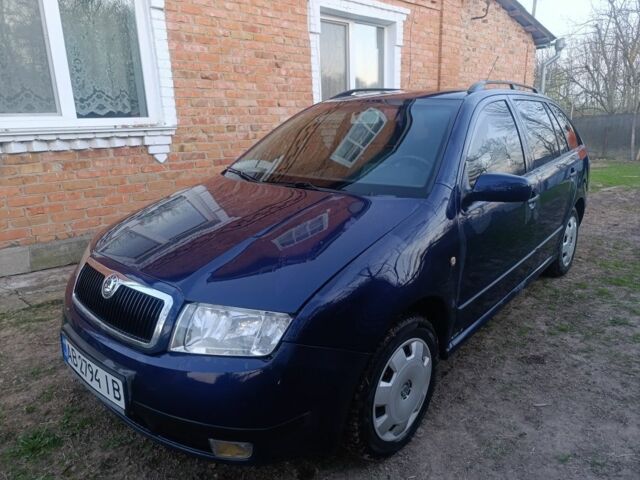 Синій Шкода Фабія, об'ємом двигуна 1.4 л та пробігом 360 тис. км за 3000 $, фото 1 на Automoto.ua