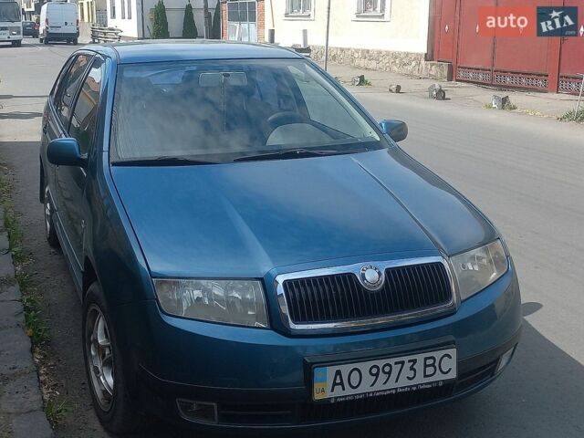 Синій Шкода Фабія, об'ємом двигуна 1.39 л та пробігом 291 тис. км за 4200 $, фото 1 на Automoto.ua