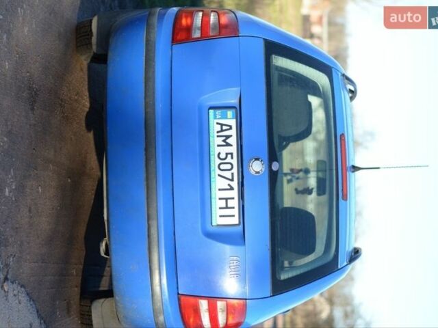 Синій Шкода Фабія, об'ємом двигуна 1.4 л та пробігом 298 тис. км за 2850 $, фото 1 на Automoto.ua