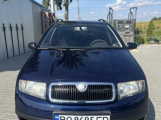 Синий Шкода Фабия, объемом двигателя 1.2 л и пробегом 3 тыс. км за 2950 $, фото 1 на Automoto.ua