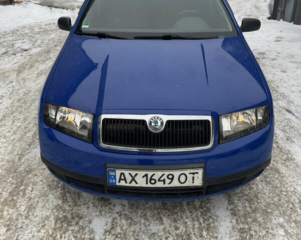 Синій Шкода Фабія, об'ємом двигуна 1.4 л та пробігом 220 тис. км за 4500 $, фото 1 на Automoto.ua