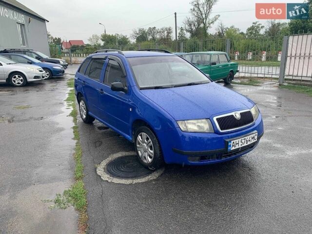 Синій Шкода Фабія, об'ємом двигуна 1.39 л та пробігом 244 тис. км за 3150 $, фото 1 на Automoto.ua