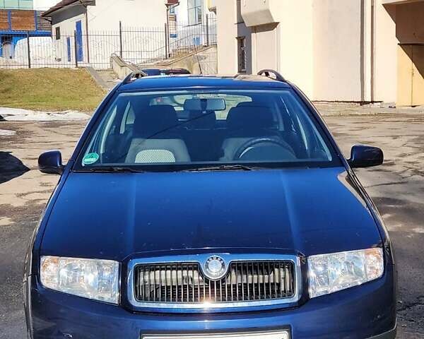 Синій Шкода Фабія, об'ємом двигуна 1.4 л та пробігом 240 тис. км за 4200 $, фото 1 на Automoto.ua
