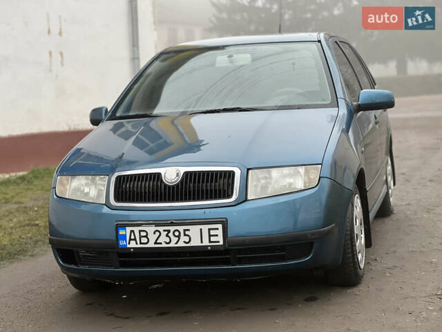 Синий Шкода Фабия, объемом двигателя 1.4 л и пробегом 270 тыс. км за 3800 $, фото 1 на Automoto.ua