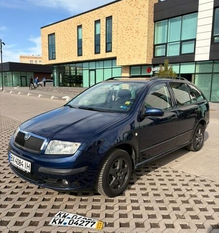 Синій Шкода Фабія, об'ємом двигуна 1.39 л та пробігом 132 тис. км за 4350 $, фото 1 на Automoto.ua