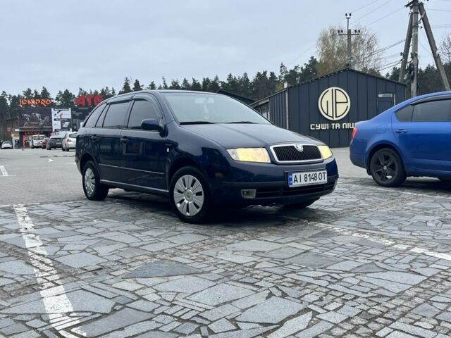 Синій Шкода Фабія, об'ємом двигуна 1.4 л та пробігом 125 тис. км за 4999 $, фото 1 на Automoto.ua