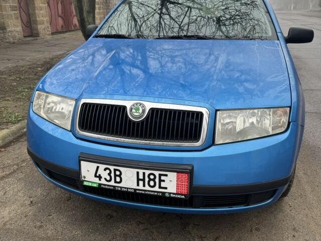 Синий Шкода Фабия, объемом двигателя 1.4 л и пробегом 179 тыс. км за 2300 $, фото 1 на Automoto.ua