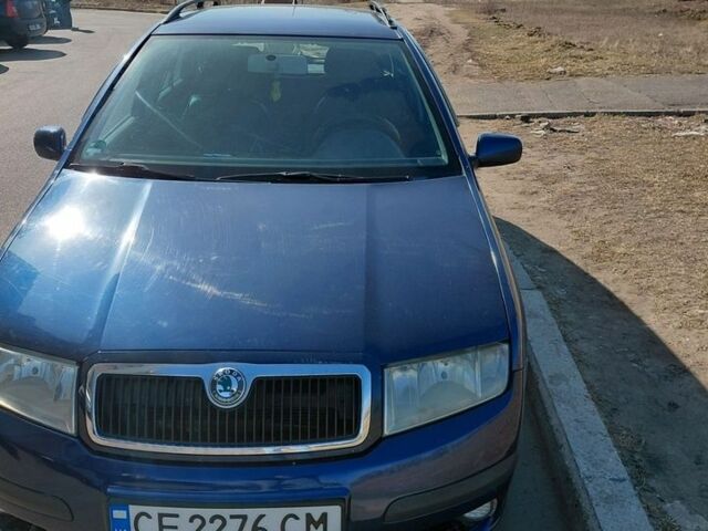Синій Шкода Фабія, об'ємом двигуна 1.39 л та пробігом 310 тис. км за 4000 $, фото 1 на Automoto.ua
