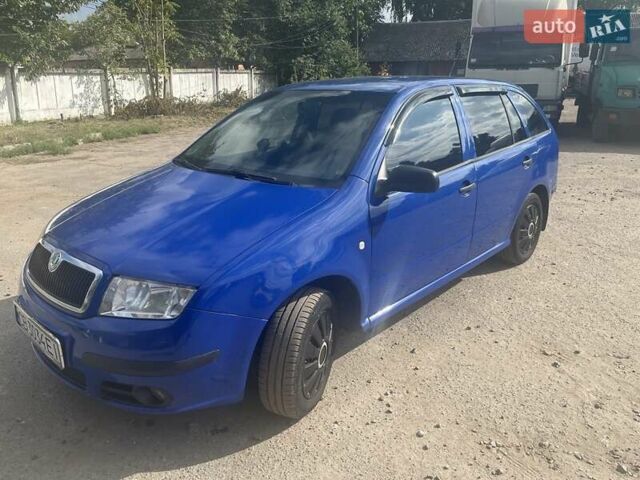 Синій Шкода Фабія, об'ємом двигуна 1.42 л та пробігом 342 тис. км за 4700 $, фото 1 на Automoto.ua