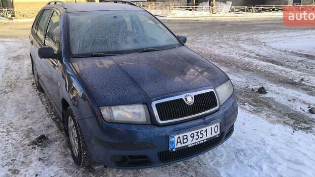 Синий Шкода Фабия, объемом двигателя 1.4 л и пробегом 183 тыс. км за 4650 $, фото 1 на Automoto.ua