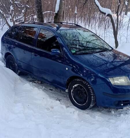 Синій Шкода Фабія, об'ємом двигуна 1.39 л та пробігом 240 тис. км за 4600 $, фото 1 на Automoto.ua