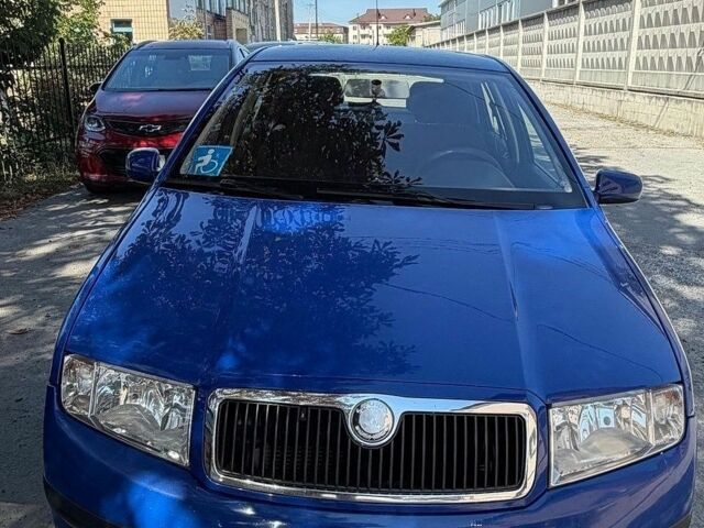 Синій Шкода Фабія, об'ємом двигуна 1.4 л та пробігом 108 тис. км за 4600 $, фото 1 на Automoto.ua