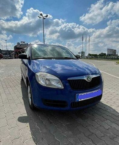 Синий Шкода Фабия, объемом двигателя 1.4 л и пробегом 170 тыс. км за 5600 $, фото 1 на Automoto.ua