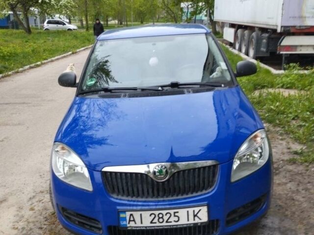 Синій Шкода Фабія, об'ємом двигуна 1.2 л та пробігом 105 тис. км за 4999 $, фото 1 на Automoto.ua