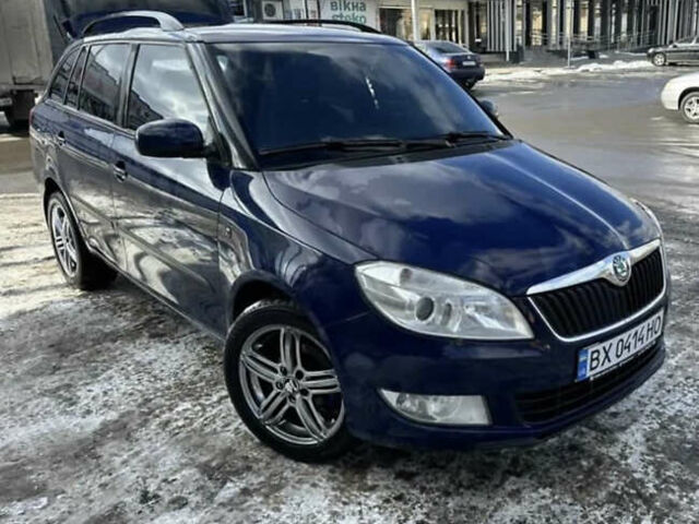 Синій Шкода Фабія, об'ємом двигуна 1.6 л та пробігом 187 тис. км за 6100 $, фото 1 на Automoto.ua