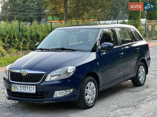 Синий Шкода Фабия, объемом двигателя 1.39 л и пробегом 89 тыс. км за 6999 $, фото 1 на Automoto.ua