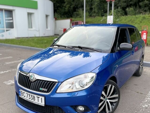 Синий Шкода Фабия, объемом двигателя 1.4 л и пробегом 240 тыс. км за 7500 $, фото 1 на Automoto.ua