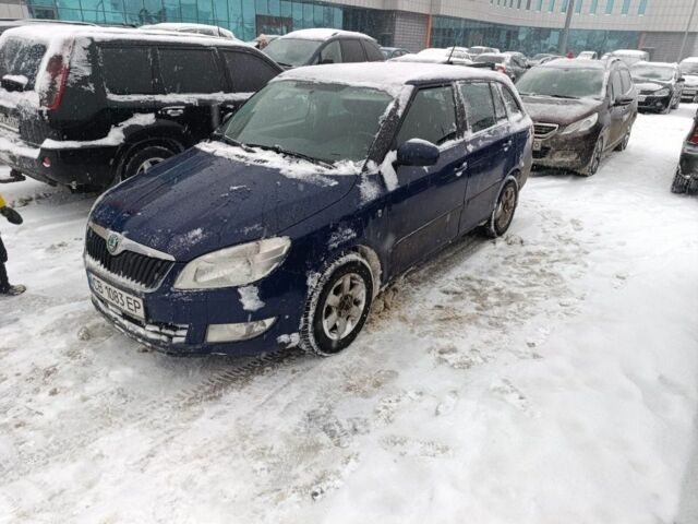 Синій Шкода Фабія, об'ємом двигуна 1.2 л та пробігом 243 тис. км за 4200 $, фото 1 на Automoto.ua