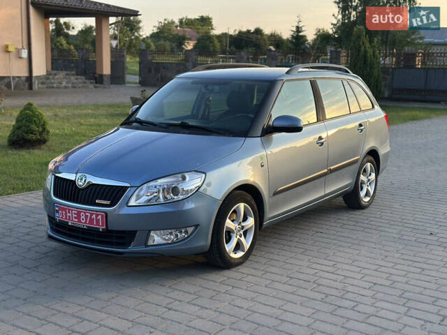 Синий Шкода Фабия, объемом двигателя 1.2 л и пробегом 239 тыс. км за 6350 $, фото 1 на Automoto.ua