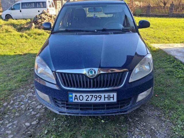 Синій Шкода Фабія, об'ємом двигуна 1.2 л та пробігом 212 тис. км за 5600 $, фото 1 на Automoto.ua
