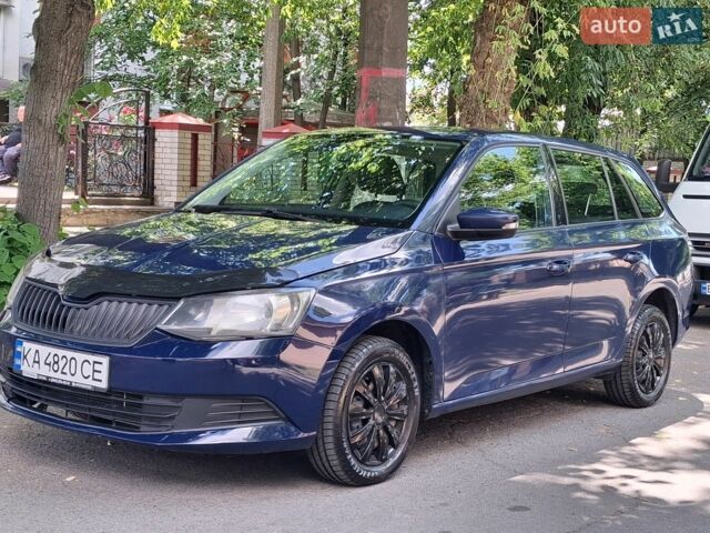 Синій Шкода Фабія, об'ємом двигуна 1.2 л та пробігом 195 тис. км за 5600 $, фото 1 на Automoto.ua