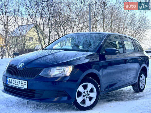 Синій Шкода Фабія, об'ємом двигуна 1.2 л та пробігом 163 тис. км за 7800 $, фото 1 на Automoto.ua
