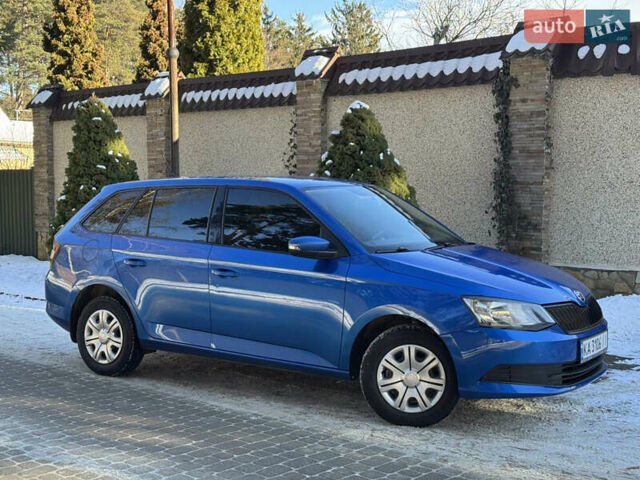 Синій Шкода Фабія, об'ємом двигуна 1 л та пробігом 190 тис. км за 5999 $, фото 1 на Automoto.ua