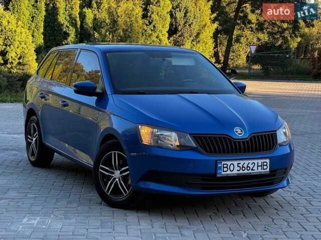 Синий Шкода Фабия, объемом двигателя 1 л и пробегом 193 тыс. км за 6499 $, фото 1 на Automoto.ua
