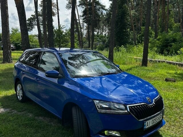 Синий Шкода Фабия, объемом двигателя 1 л и пробегом 96 тыс. км за 9800 $, фото 1 на Automoto.ua