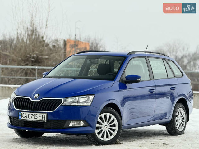 Синій Шкода Фабія, об'ємом двигуна 1 л та пробігом 52 тис. км за 10850 $, фото 1 на Automoto.ua