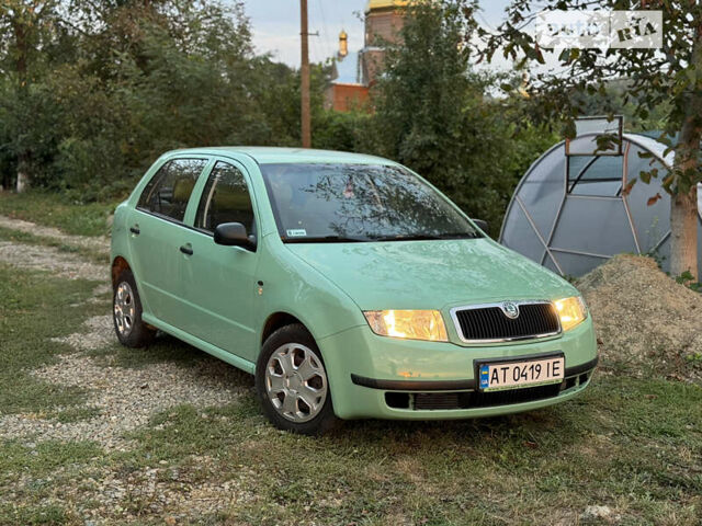 Зеленый Шкода Фабия, объемом двигателя 1.4 л и пробегом 156 тыс. км за 3400 $, фото 1 на Automoto.ua