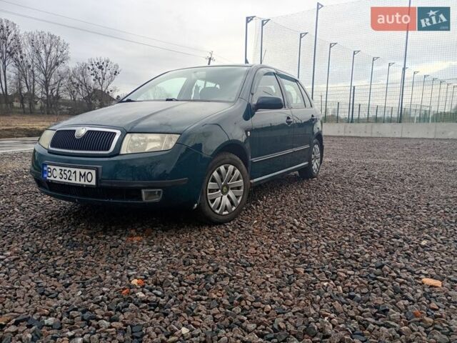 Зеленый Шкода Фабия, объемом двигателя 1.4 л и пробегом 214 тыс. км за 2800 $, фото 1 на Automoto.ua