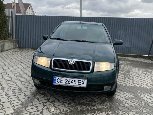 Зеленый Шкода Фабия, объемом двигателя 1.4 л и пробегом 293 тыс. км за 1650 $, фото 1 на Automoto.ua