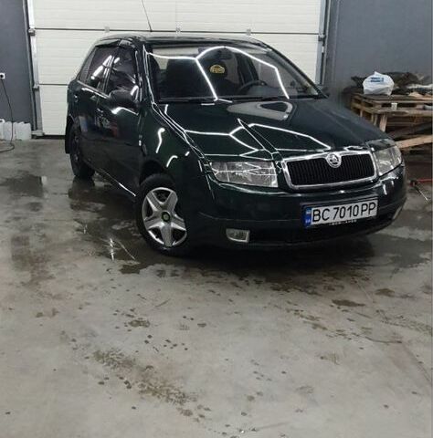 Зелений Шкода Фабія, об'ємом двигуна 1.4 л та пробігом 190 тис. км за 2150 $, фото 1 на Automoto.ua