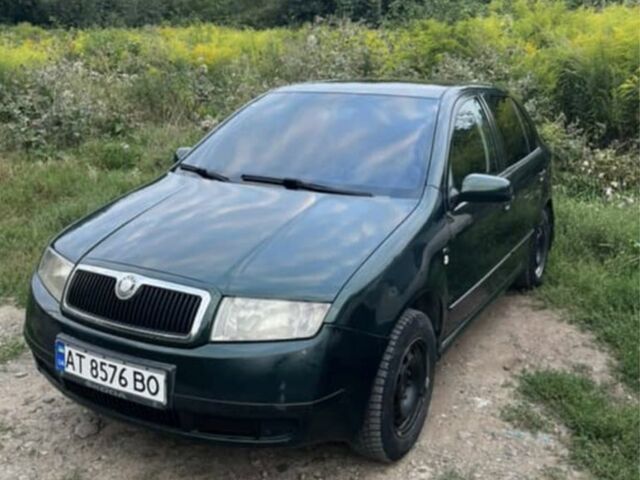 Зеленый Шкода Фабия, объемом двигателя 1.4 л и пробегом 190 тыс. км за 3500 $, фото 1 на Automoto.ua