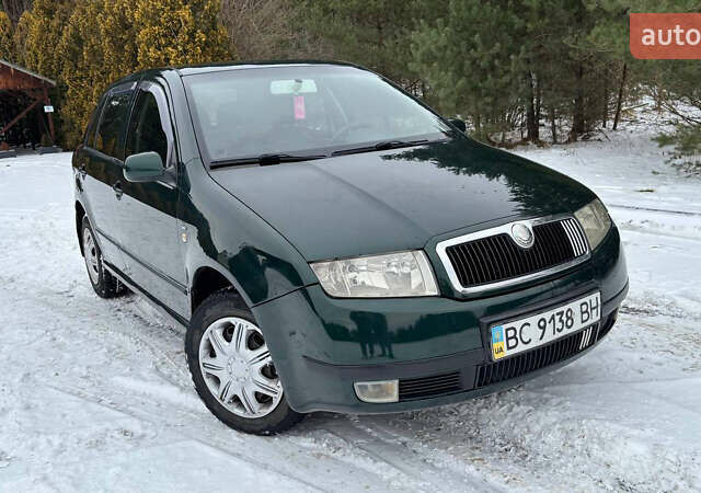 Зелений Шкода Фабія, об'ємом двигуна 1.4 л та пробігом 218 тис. км за 2950 $, фото 1 на Automoto.ua