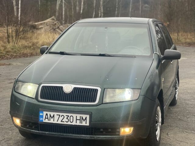 Зелений Шкода Фабія, об'ємом двигуна 1.4 л та пробігом 460 тис. км за 1800 $, фото 1 на Automoto.ua