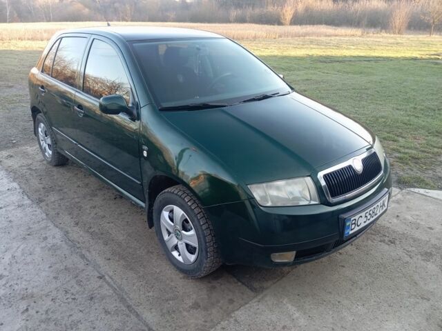 Зеленый Шкода Фабия, объемом двигателя 1.4 л и пробегом 253 тыс. км за 2999 $, фото 1 на Automoto.ua