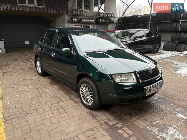 Зелений Шкода Фабія, об'ємом двигуна 1.4 л та пробігом 194 тис. км за 3300 $, фото 1 на Automoto.ua