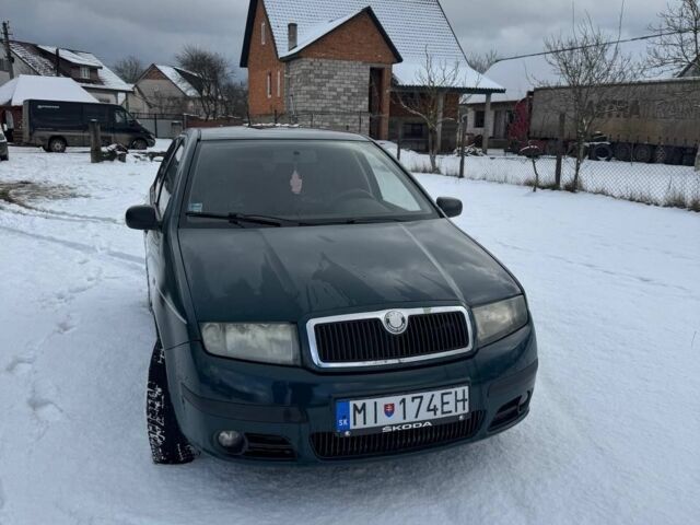 Зеленый Шкода Фабия, объемом двигателя 1.2 л и пробегом 2 тыс. км за 1600 $, фото 1 на Automoto.ua