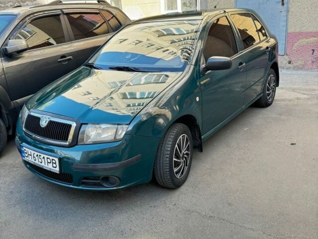 Шкода Фабия 2005 в Одессе на Automoto.ua Зеленый Шкода Фабия, объемом двигателя 1.2 л и пробегом 166 тыс. км за 4000 $, фото 1 на Automoto.ua