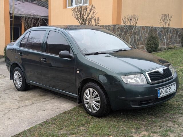 Зелений Шкода Фабія, об'ємом двигуна 1.4 л та пробігом 236 тис. км за 2350 $, фото 1 на Automoto.ua