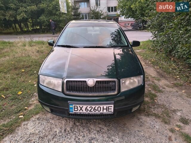 Зеленый Шкода Фабия, объемом двигателя 1.39 л и пробегом 391 тыс. км за 3200 $, фото 1 на Automoto.ua