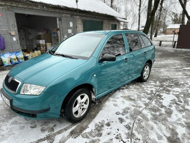 Зелений Шкода Фабія, об'ємом двигуна 1.4 л та пробігом 236 тис. км за 3600 $, фото 1 на Automoto.ua